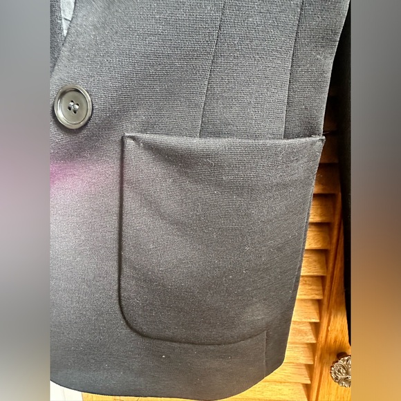 Trina Turk Vintage Black Blazer Size 4 - Picture 8 of 8